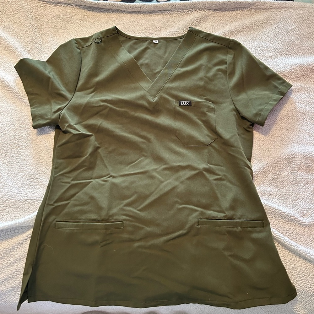 LUX Olive Green Women's Top